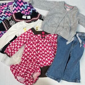 BUNDLE Baby Girl 12 months Long Sleeve